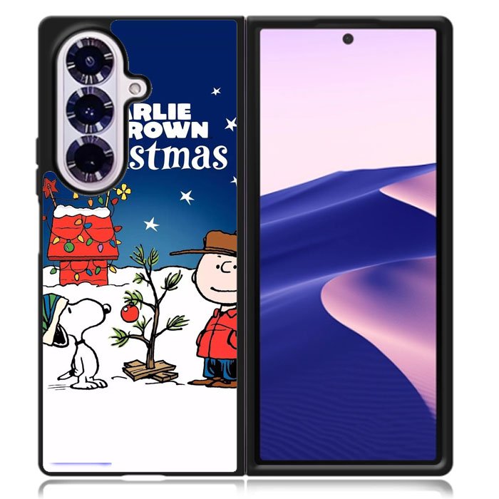 A Charlie Brown Peanuts Christmas Cartoon Samsung Galaxy Z Fold 7 Case DC0009