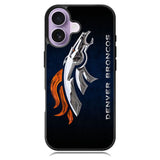 Denver Broncos American Football League Logo iPhone 16 Case DC0477