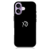 Xo The Weeknd Text Logo Case iPhone 16 Plus Case DC1986