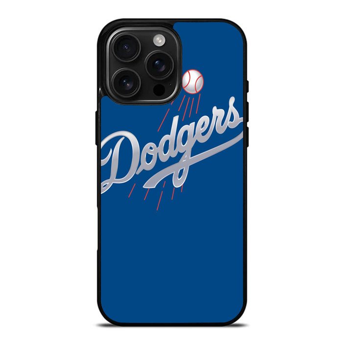 Dodgers Full Baseball League Logo iPhone 16 Pro Max Case DC0540