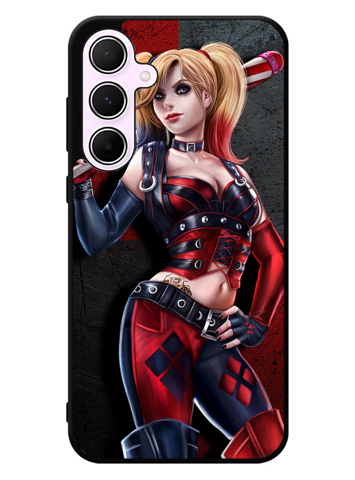 Suicide Squad Movies Harley Quinn Vector Red Samsung Galaxy A35 5G Case