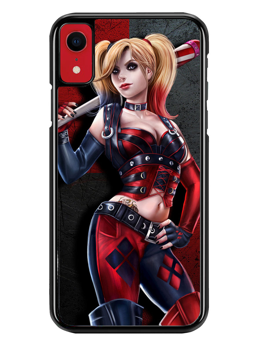 Suicide Squad Movies Harley Quinn Vector Red iPhone XR Case