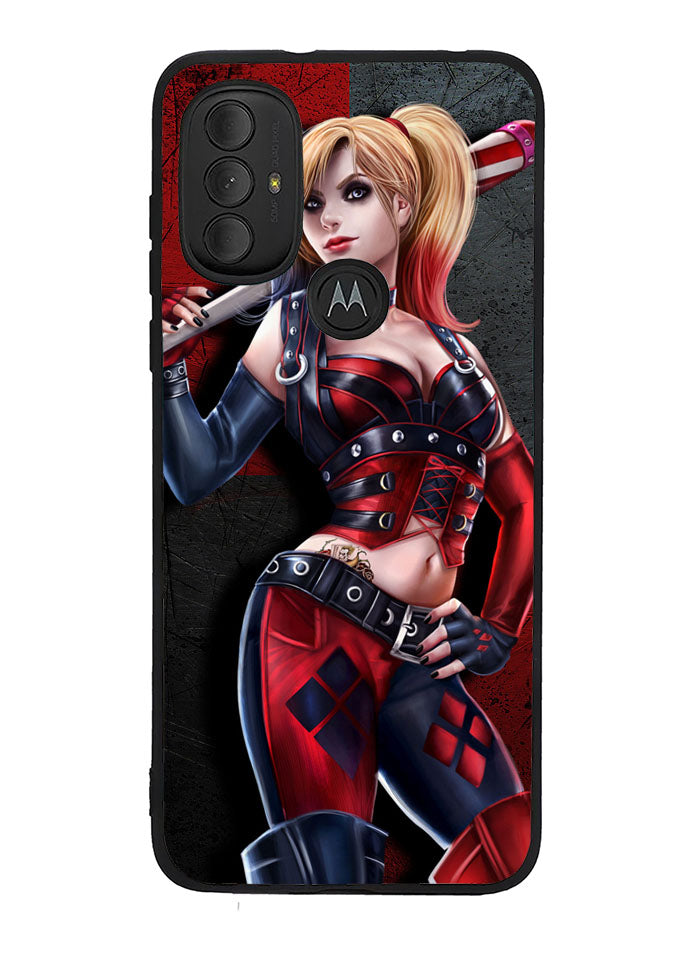 Suicide Squad Movies Harley Quinn Vector Red Motorola Moto G Pure 2021 , Moto G Power 2022 Case