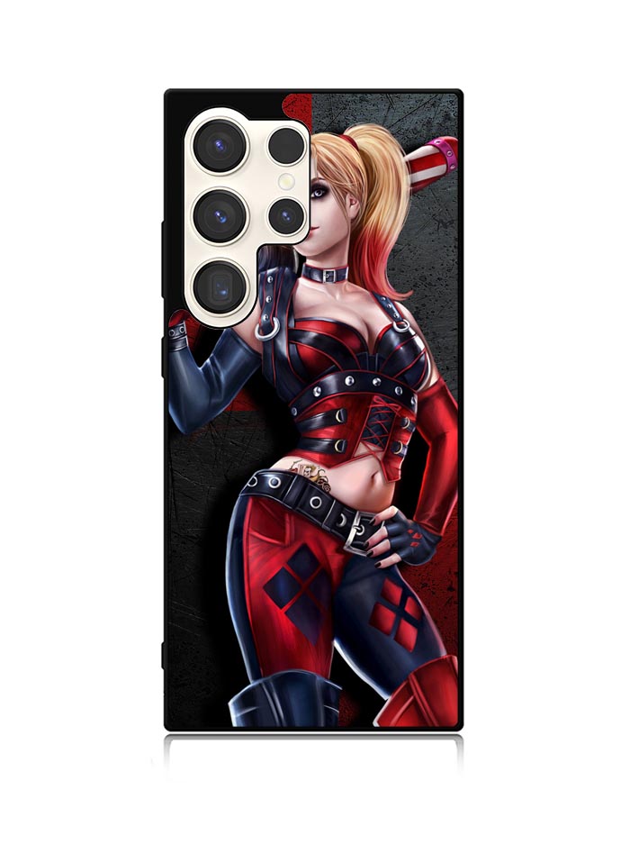Suicide Squad Movies Harley Quinn Vector Red Samsung Galaxy S24 Ultra 5G Case