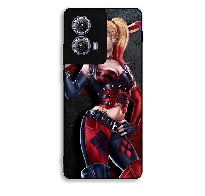 Suicide Squad Movies Harley Quinn Vector Red Motorola Moto Edge 2024 Case DC3460
