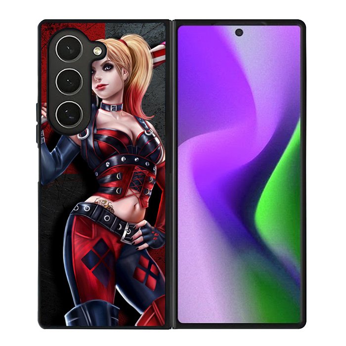 Suicide Squad Movies Harley Quinn Vector Red Samsung Galaxy Z Fold 6 Case