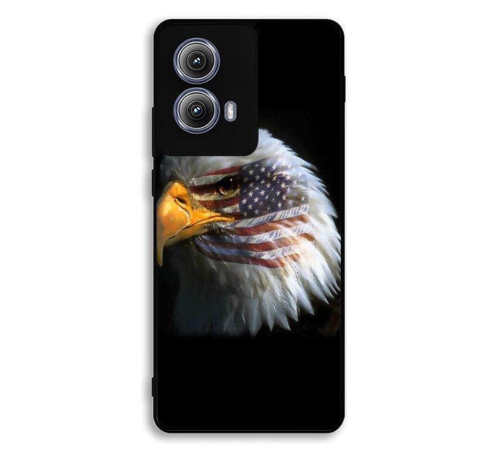 American Flag Eagle Country Motorola Moto Edge 2024 Case DC4963