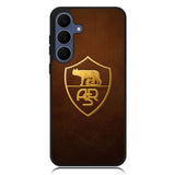 As Roma Leather Logo Soccer Samsung Galaxy S24 FE Case DC0096