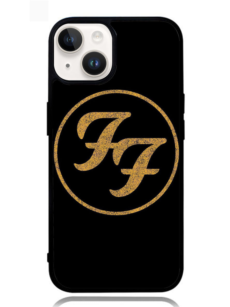 Foo Fighters Band Logo Gold Google iPhone 14 Plus Case BLN1824
