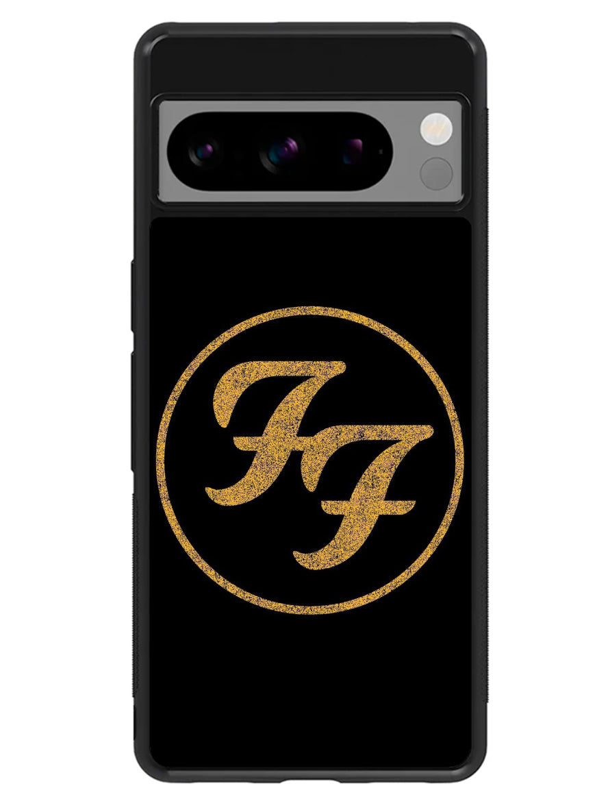 Foo Fighters Band Logo Gold Google Pixel 8 Pro Case
