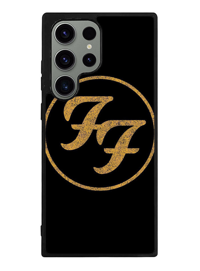 Foo Fighters Band Logo Gold Samsung Galaxy S23 Ultra 5G Case