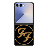 Foo Fighters Band Logo Gold Samsung Galaxy Z Flip 7 5G Case