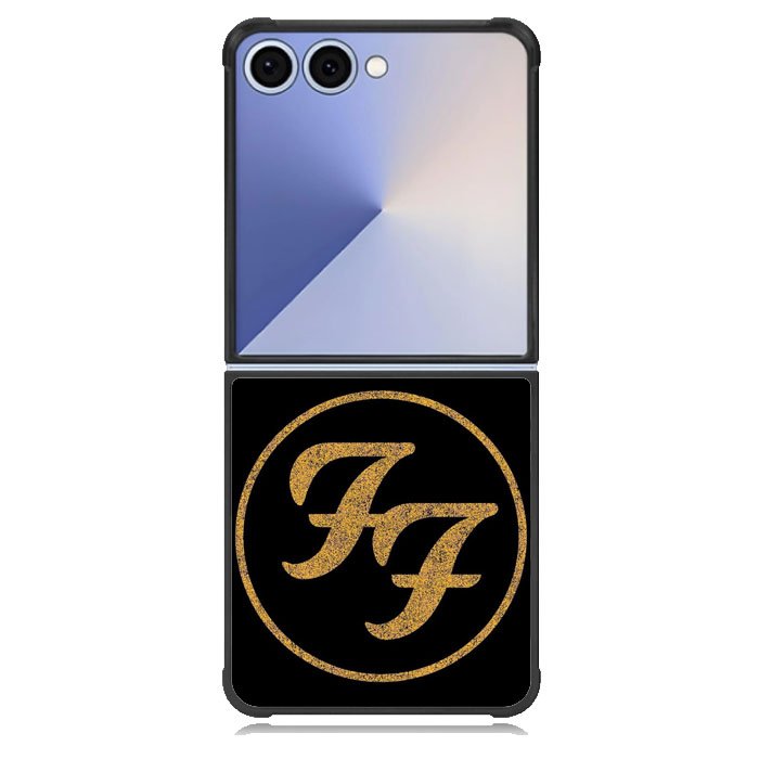 Foo Fighters Band Logo Gold Samsung Galaxy Z Flip 7 Case DC0654