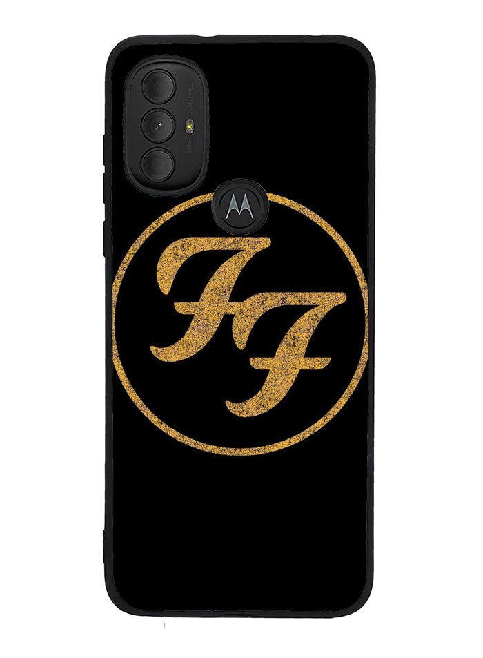 Foo Fighters Band Logo Gold Motorola Moto G Pure 2021 , Moto G Power 2022 Case