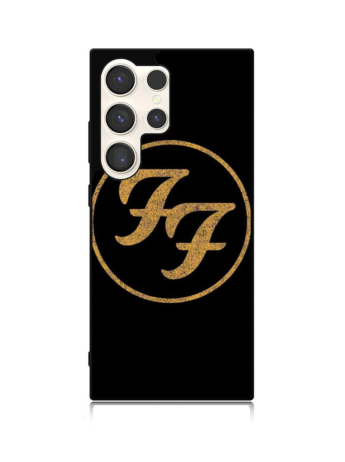 Foo Fighters Band Logo Gold Samsung Galaxy S25 Ultra 5G Case