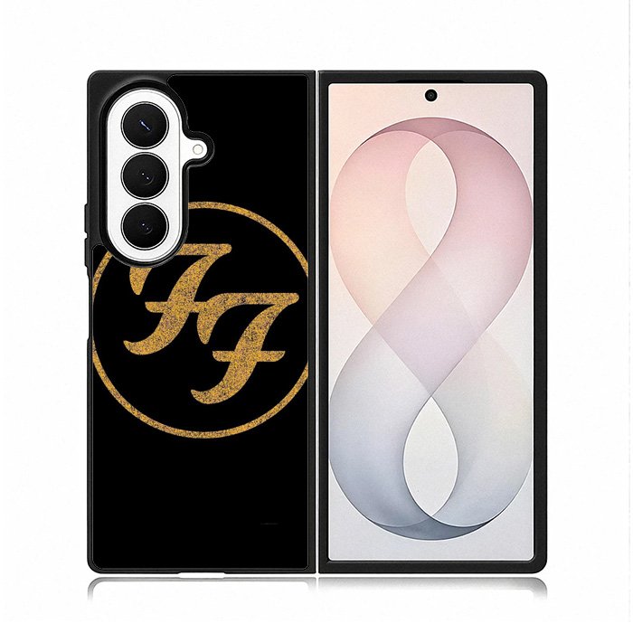 Foo Fighters Band Logo Gold Samsung Galaxy Z Fold 8 Ultra Case DC0654