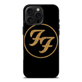 Foo Fighters Band Logo Gold iPhone 16 Pro Max Case DC0654