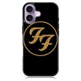 Foo Fighters Band Logo Gold iPhone 16 Case DC0654