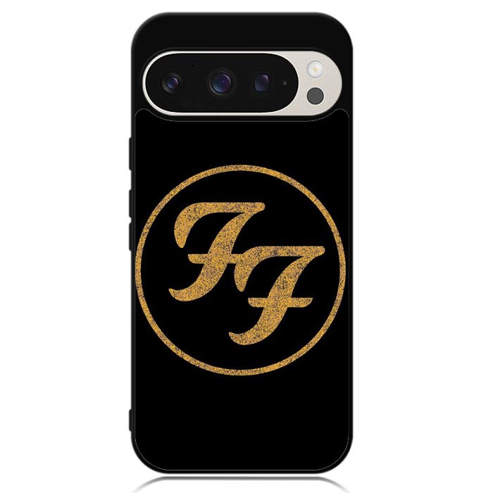 Foo Fighters Band Logo Gold Google Pixel 9 | Google Pixel 9 Pro Case DC0654