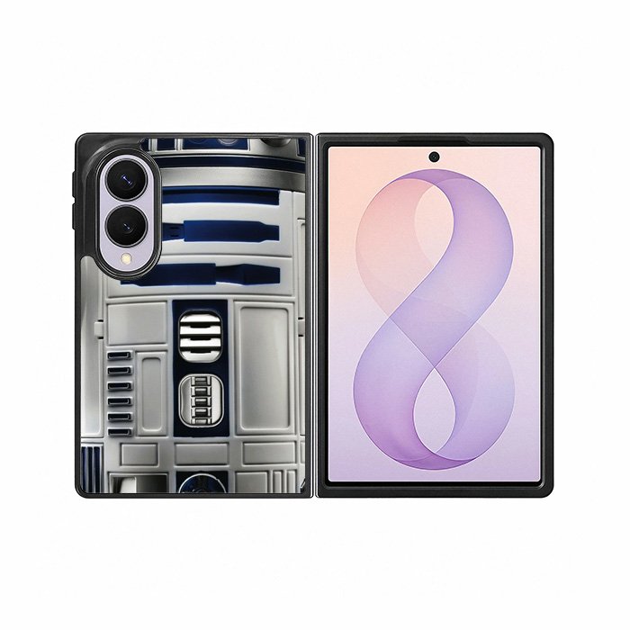 Blue R2D2 Star Wars Samsung Galaxy Z Fold 8 Case DC0200