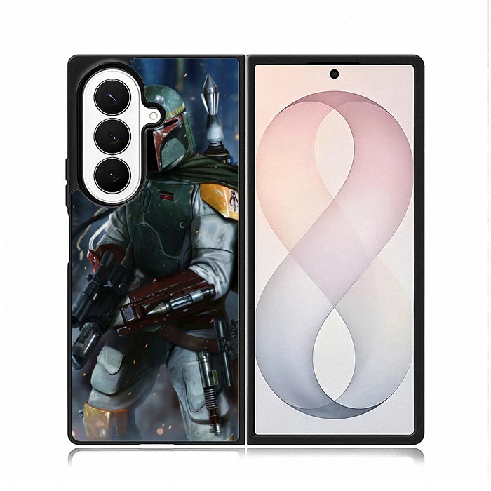 Boba Fett Star Wars Samsung Galaxy Z Fold 8 Ultra Case