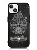 Star Wars Millenium Google iPhone 14 Case BLN1835