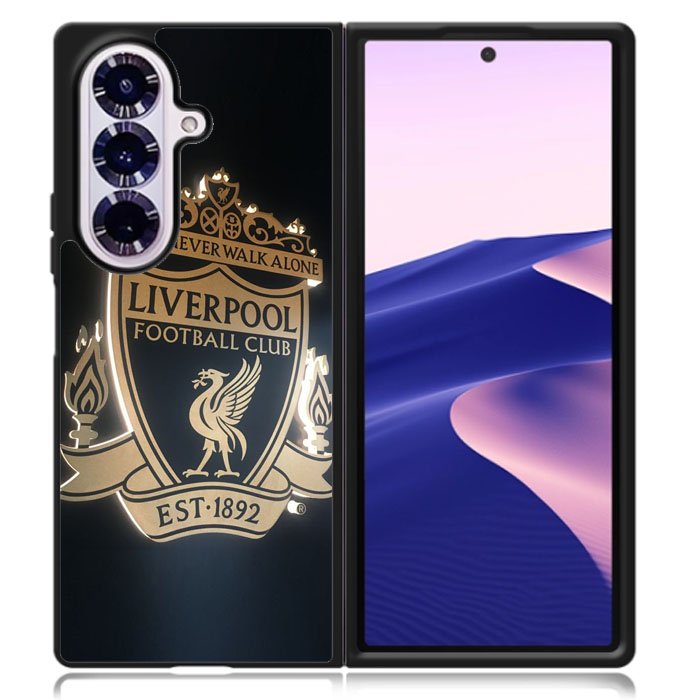 Liverpool Fc Club Badge Samsung Galaxy Z Fold 7 Case DC1040