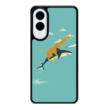 Black Friday Offer Giraffe Riding Shark Samsung Galaxy S25 Edge DC0190