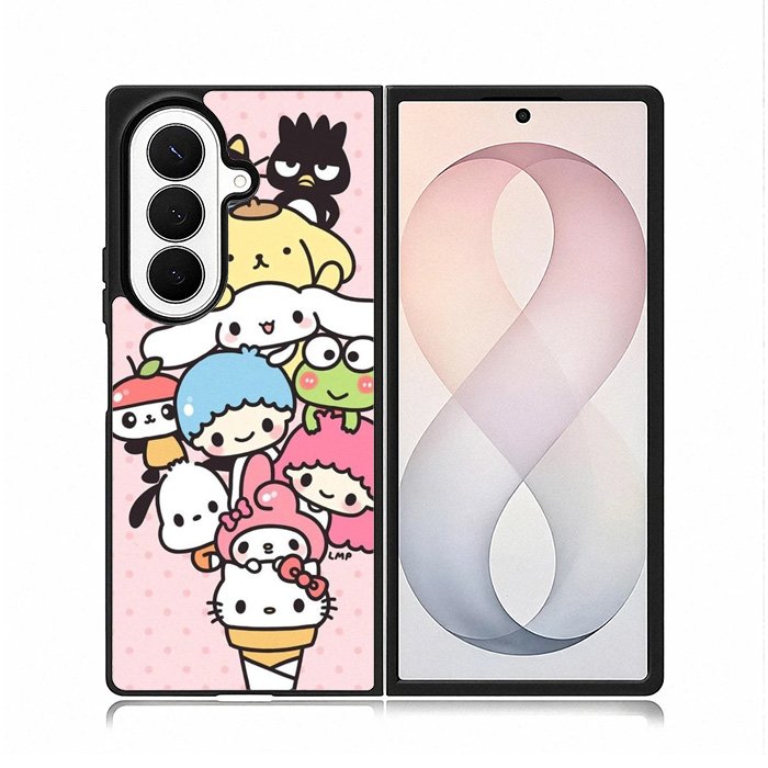Sanrio Hello Kitty Samsung Galaxy Z Fold 8 Ultra Case DC1628