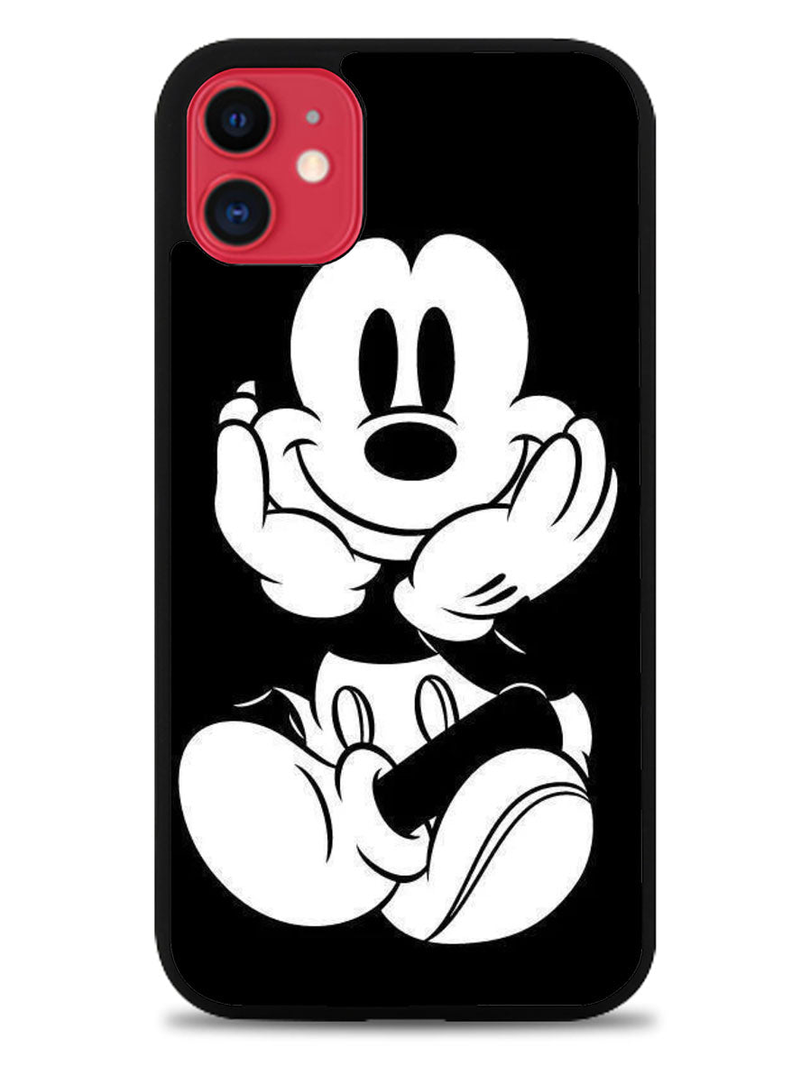 Black Mickey Mouse iPhone 11 Case