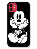 Black Mickey Mouse iPhone 11 Case
