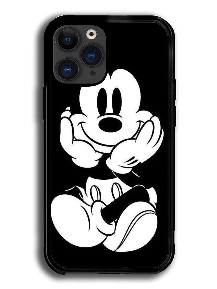 Black Mickey Mouse iPhone 12 Pro Max Case