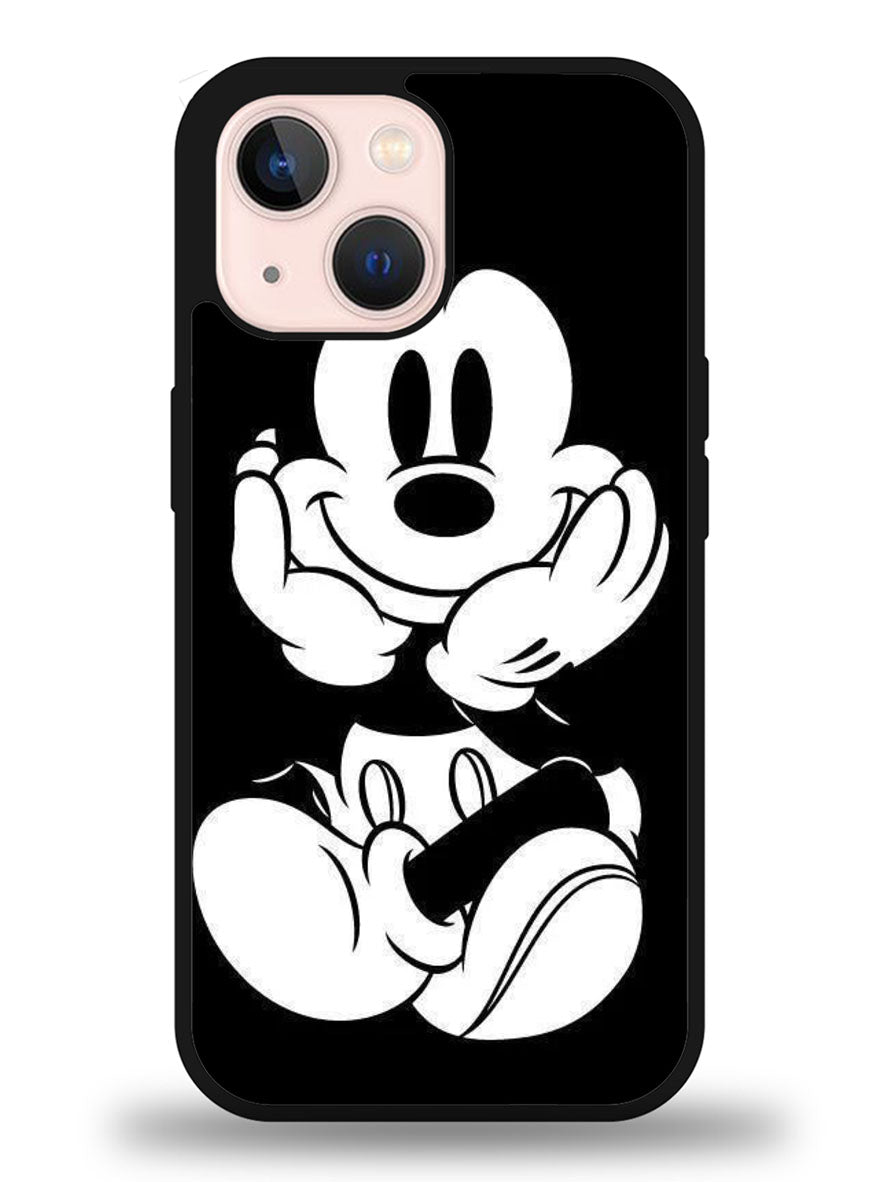 Black Mickey Mouse iPhone 13 Case