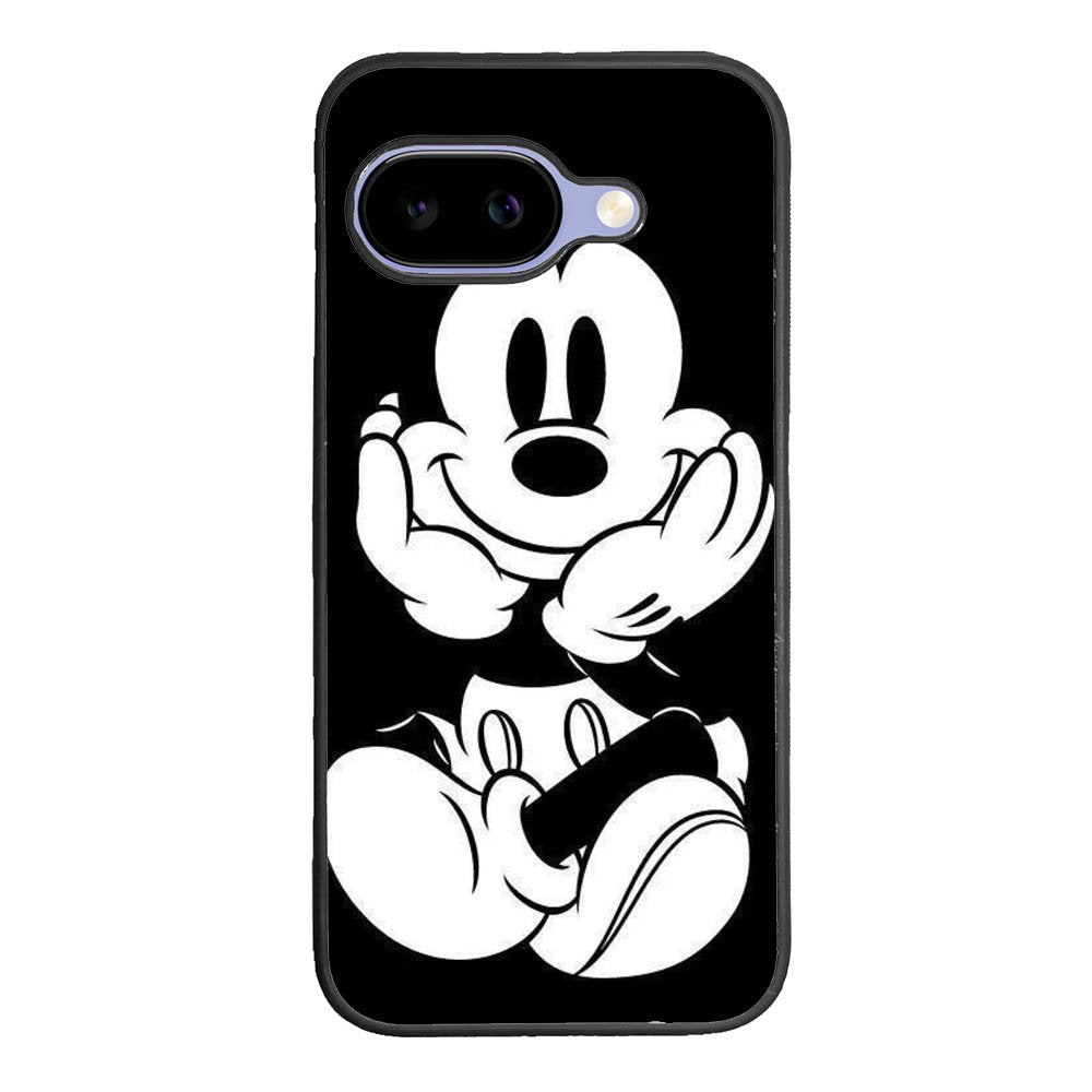 Black Mickey Mouse Google Pixel 10A Case