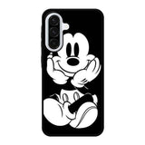 Black Mickey Mouse Samsung Galaxy A56 Case DC0652