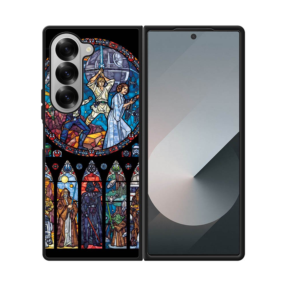 Star Wars Stained Glass Samsung Galaxy Z Fold 7 5G Case