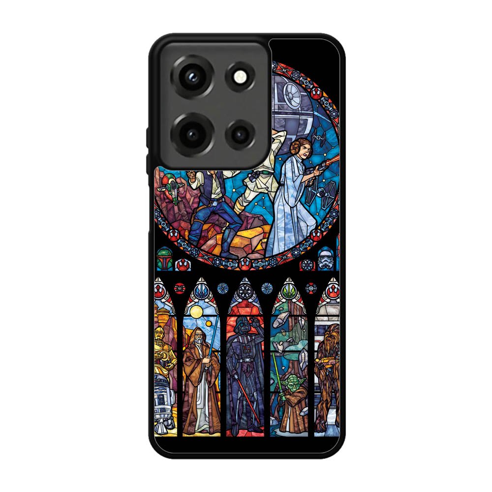 Star Wars Stained Glass Motorola Moto G 5G 2025 Case DC3001