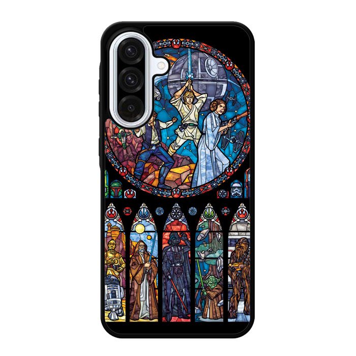 Star Wars Stained Glass Samsung Galaxy A26 Case DC1754