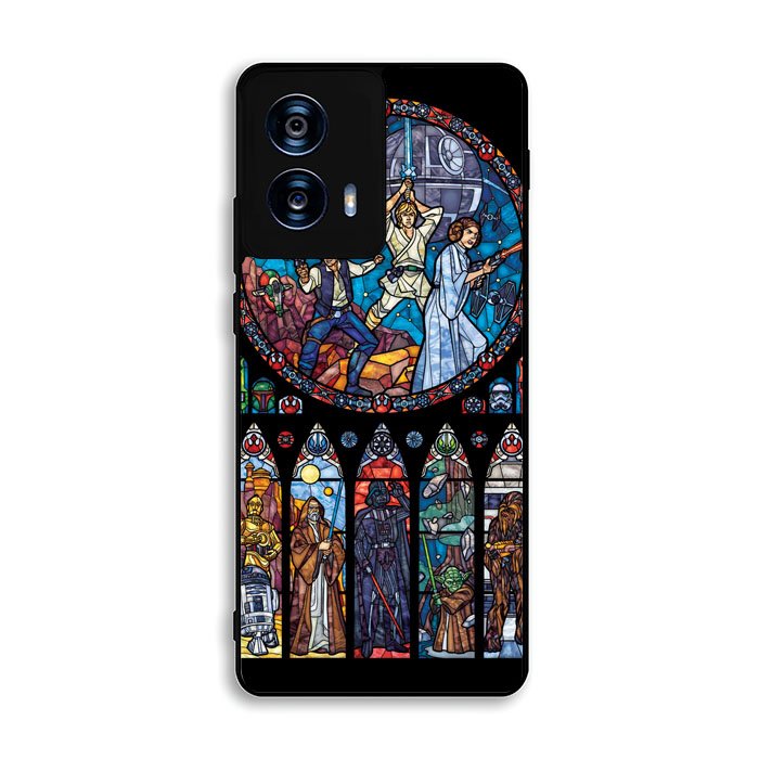 Star Wars Stained Glass Motorola Moto G Power 5G 2024 Case DC4136