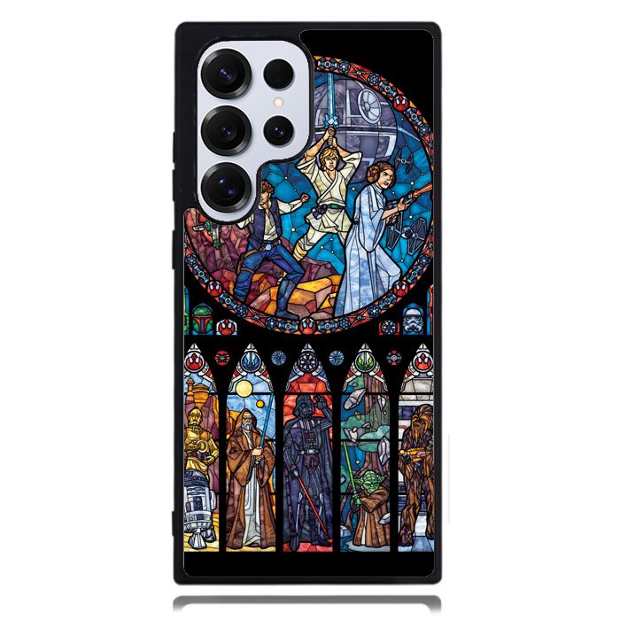 Star Wars Stained Glass Samsung Galaxy S24 Ultra Case DC1754