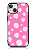 Pink Daisy iPhone 14 Plus Case