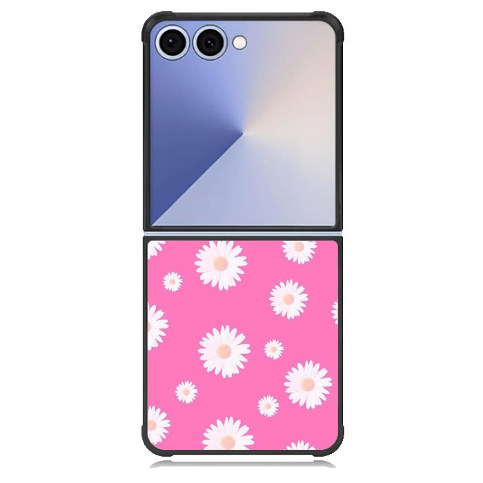Pink Daisy Samsung Galaxy Z Flip 7 Case DC1433