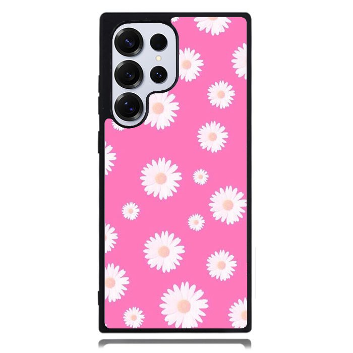 Pink Daisy Samsung Galaxy S25 Ultra Case DC1433
