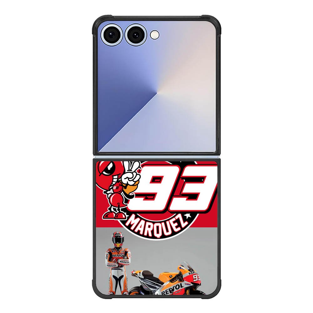 Marc Marquez 93 MotoGP Samsung Galaxy Z Flip 7 5G Case