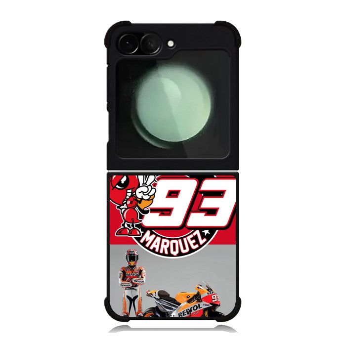 Marc Marquez 93 MotoGP Samsung Galaxy Z Flip 6 Case