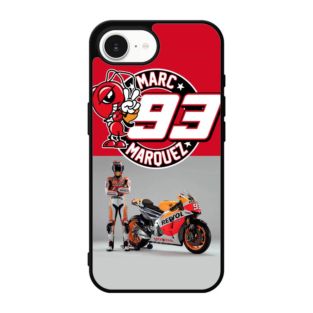 Marc Marquez 93 MotoGP iPhone 17e Case