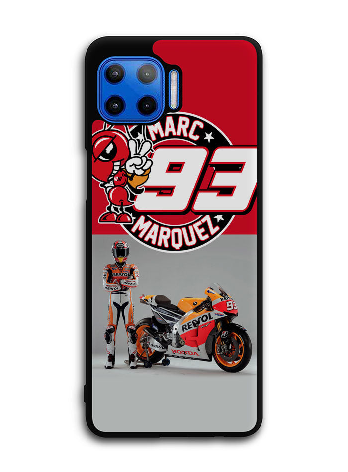 Marc Marquez 93 MotoGP Motorola Moto One 5G Case , Moto One 5G UW Case , Moto G 5G Plus Case