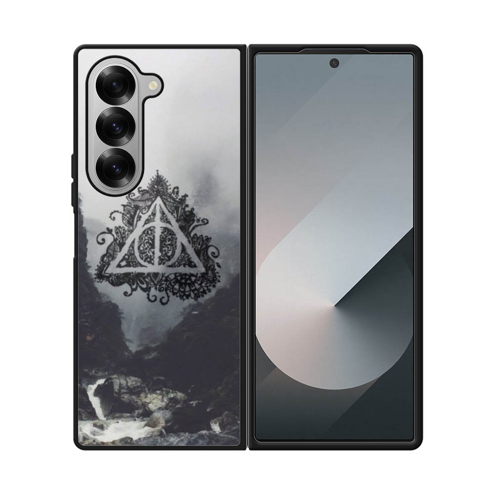 Deathly Hallows Harry Potter Samsung Galaxy Z Fold 7 5G Case
