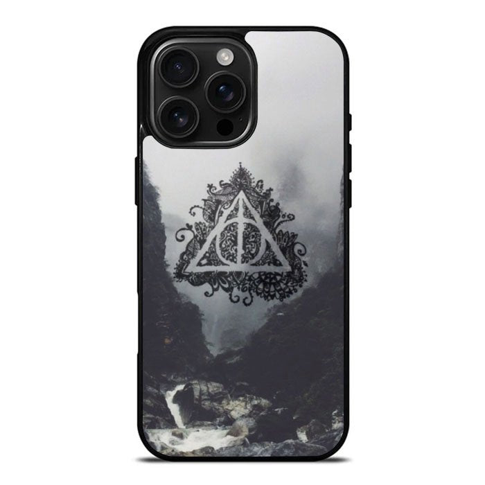 Deathly Hallows Harry Potter iPhone 16 Pro Max Case DC0462