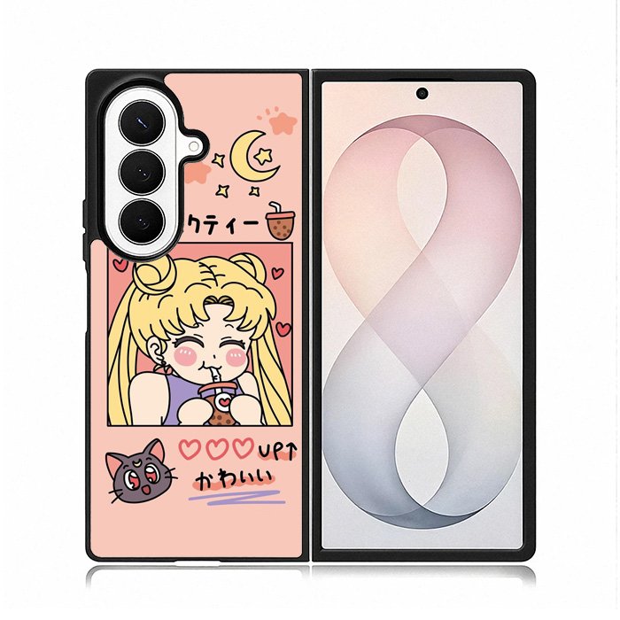 Sailor Moon Kawaii Samsung Galaxy Z Fold 8 Ultra Case DC1603